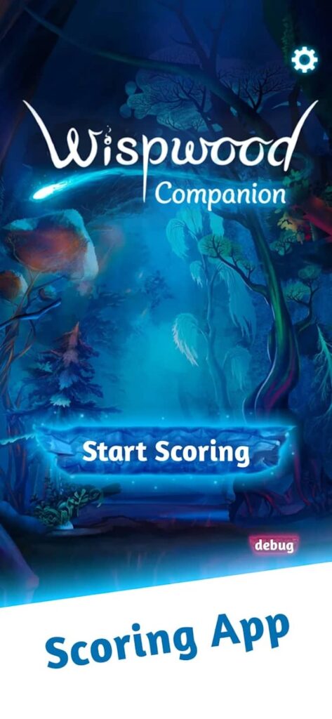 Wispwood Scoring App - ukázka 1