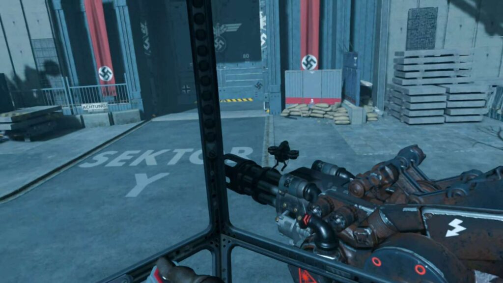 Wolfenstein Cyberpilot - zbraň