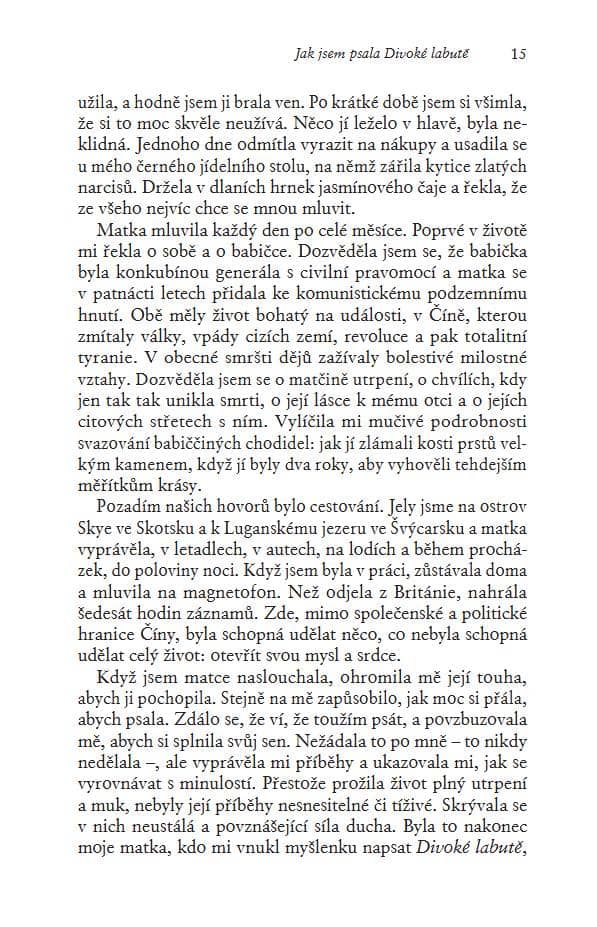 Divoké labutě - ukázka 2