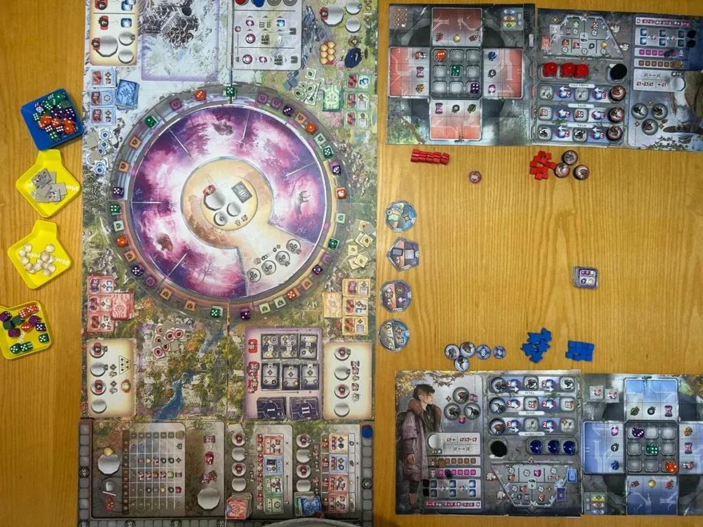 Chronocritters - prototyp na stole