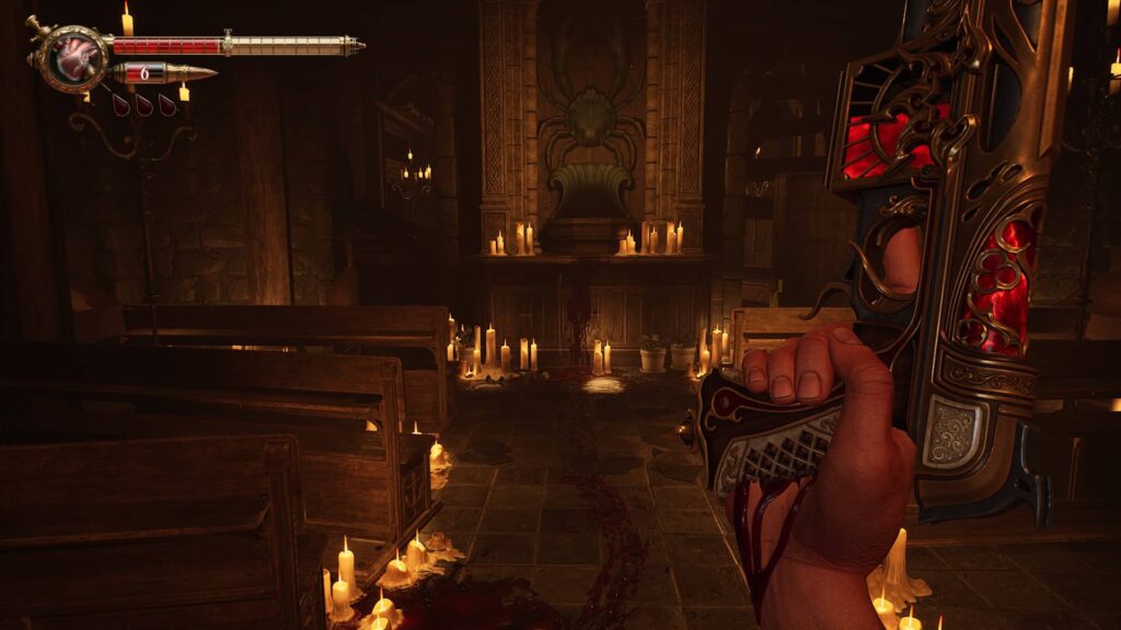 Crisol - nabíjení krví