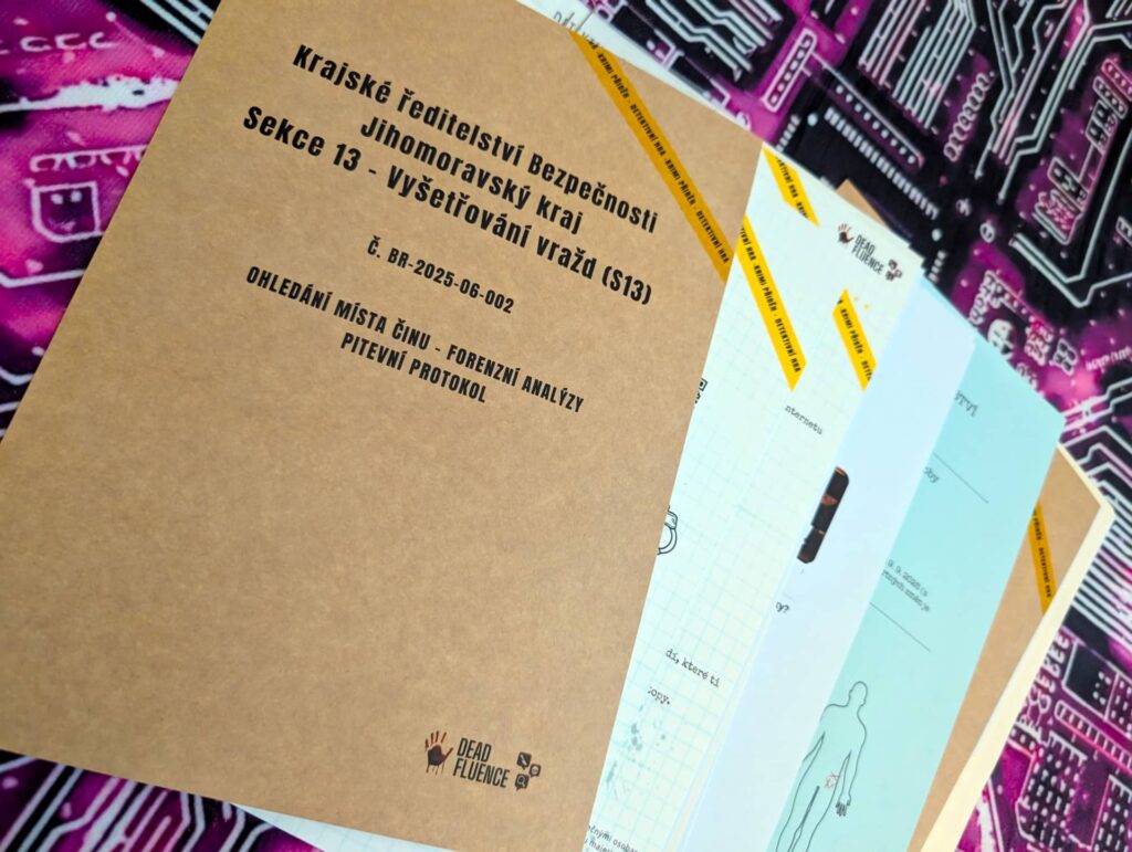 Deadfluence #Akce Reakce - pro vyřešení musíte pozorně číst a všímat si detailů