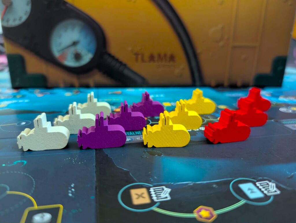 Endeavor: Hlubiny moří - váš tým představují ponorky