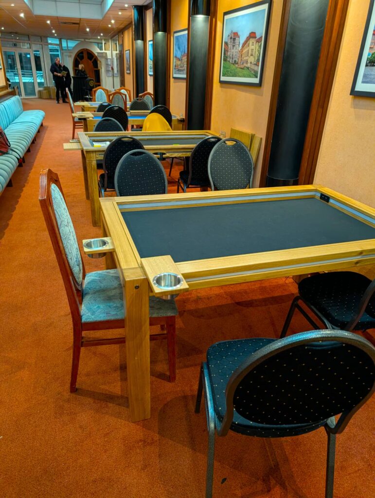 Jarní Brnohraní 2026 - deskoherní stoly od Gerlich Odry