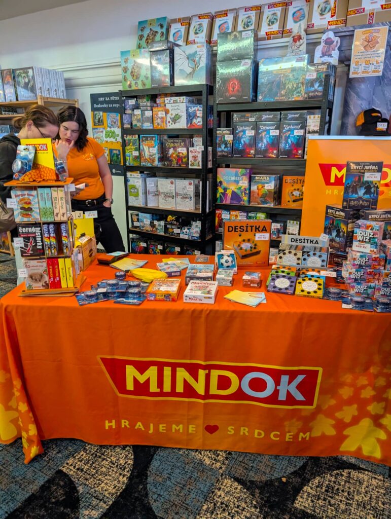 Jarní Brnohraní 2026 - stánek MindOK