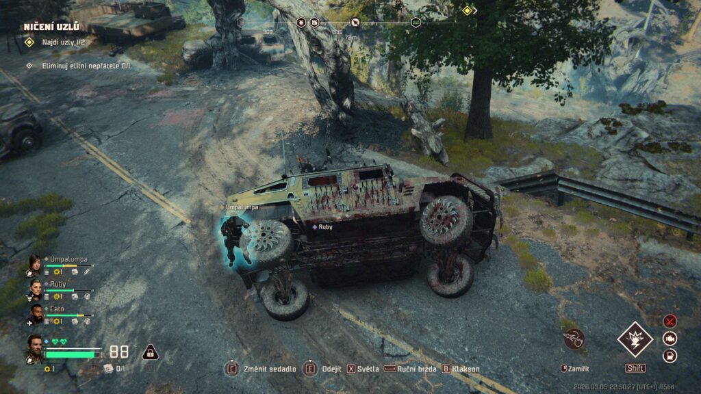 John Carpenter's Toxic Commando - častý stav