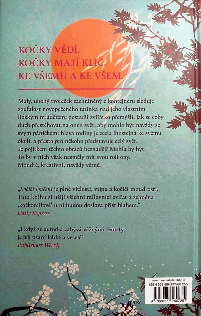 Kočičí loučení - zadní strana