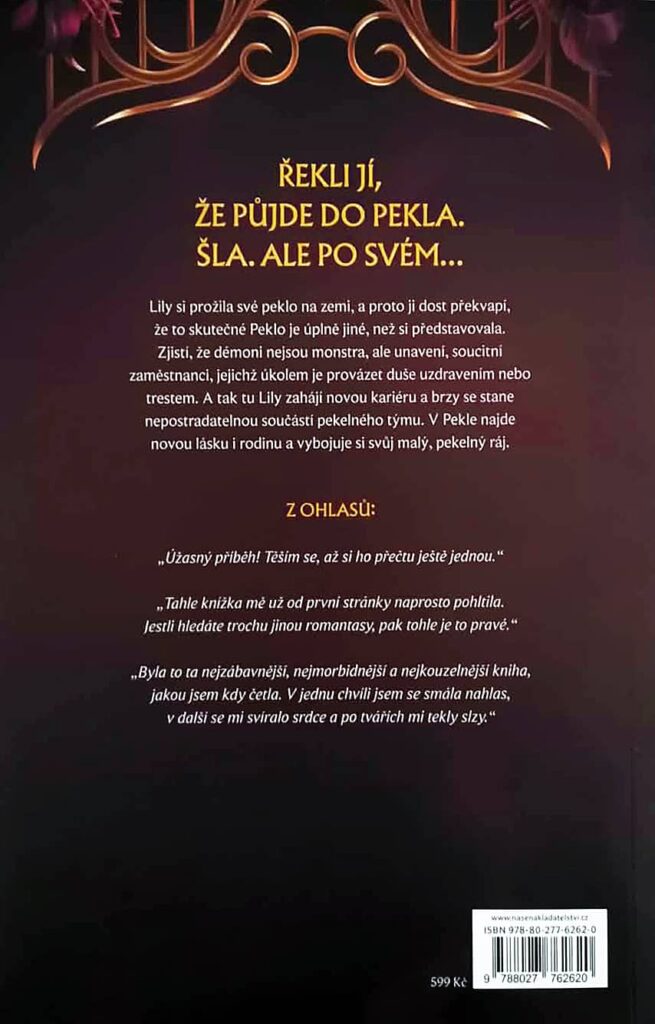 Kráska na věčnosti - zadní strana