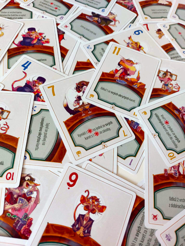 Krysa bere - spousta variací