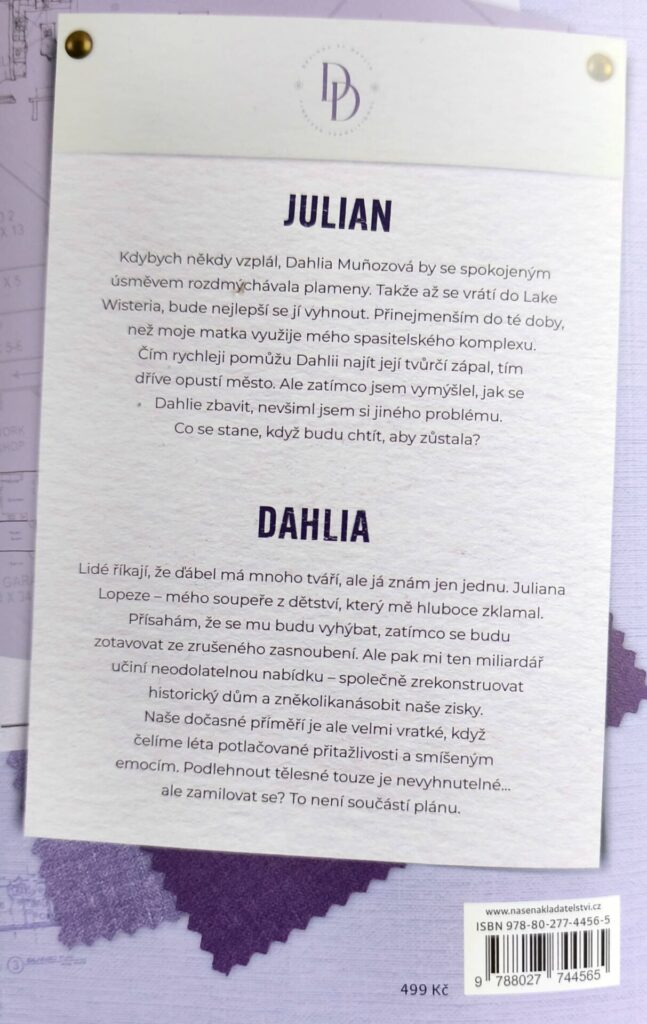 Láska po rekonstrukci zadní strana