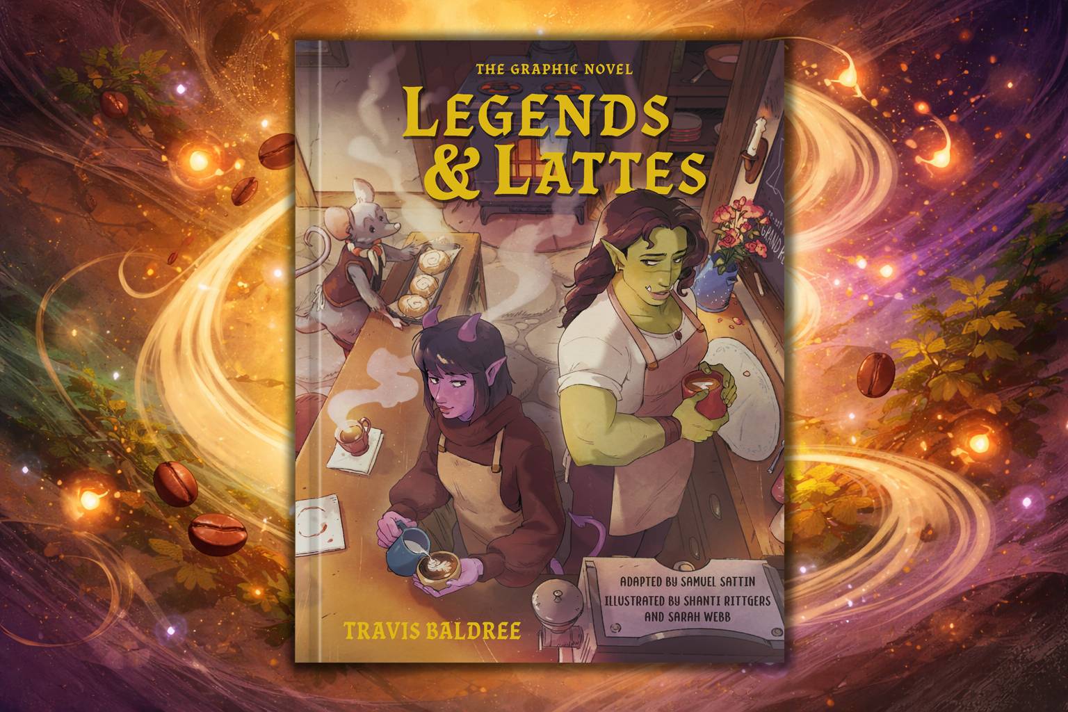 Legends and Lattes - The Graphic Novel - cover