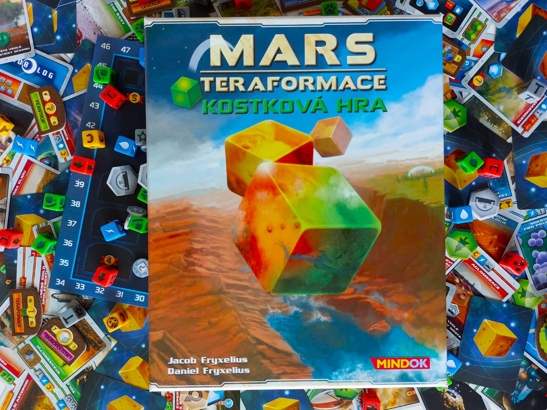 Mars Teraformace - Kostková hra - úvodka