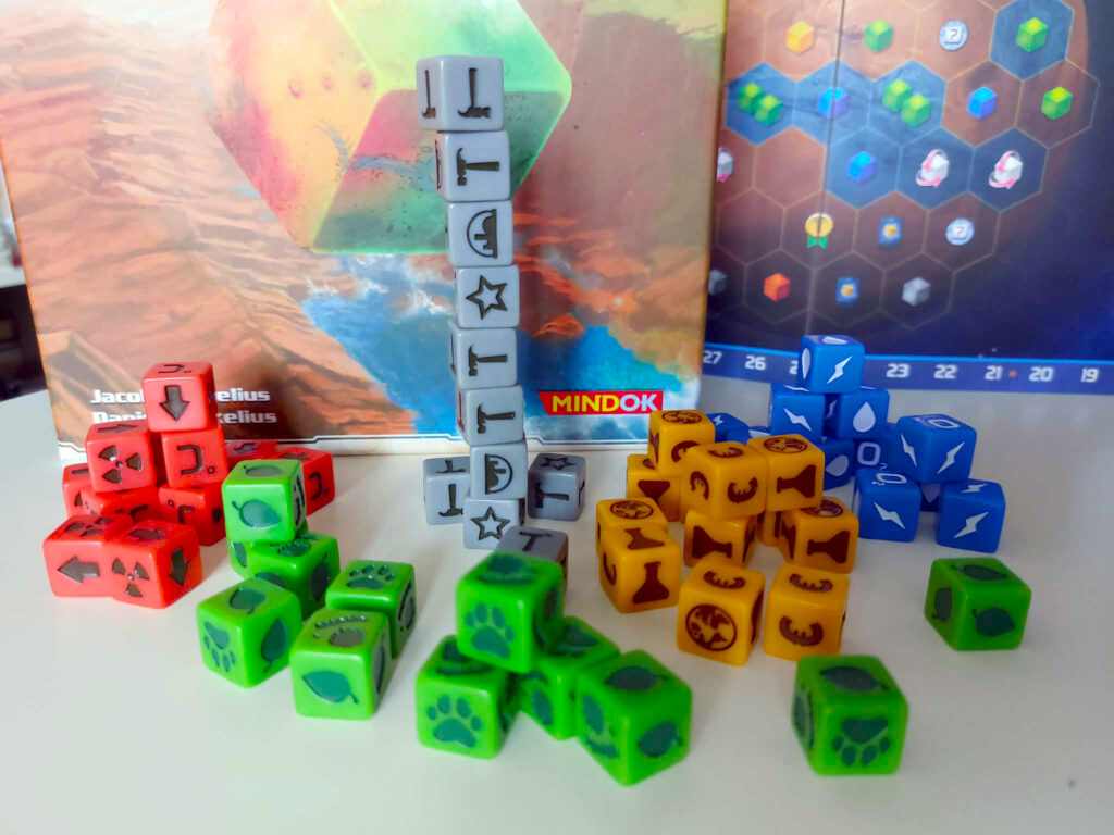 Mars Teraformace – Kostková hra - Kostky jsou boží