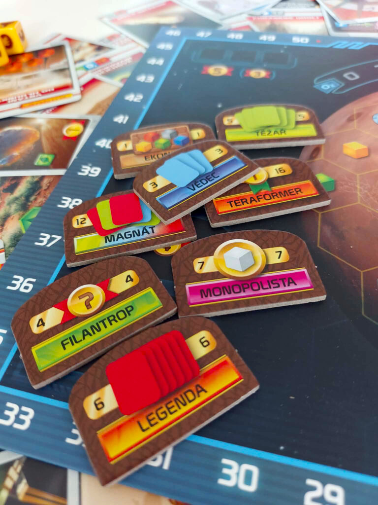 Mars Teraformace – Kostková hra - tak jak