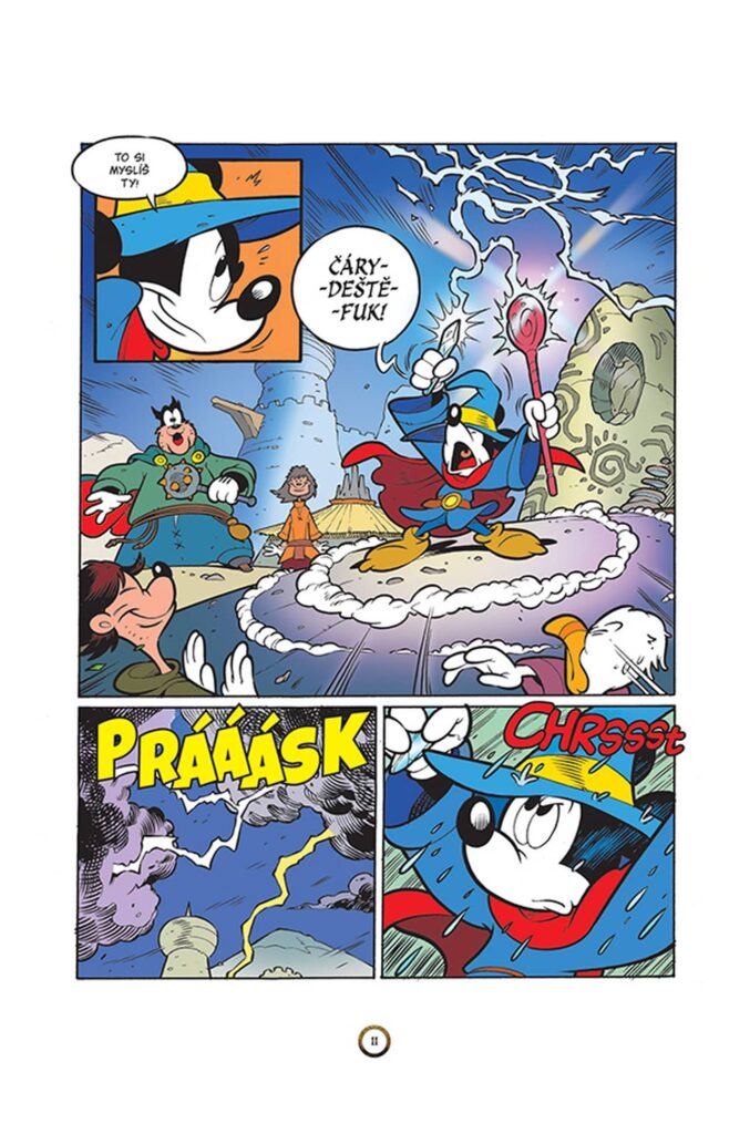 Mickeyho čarodějové - hůl