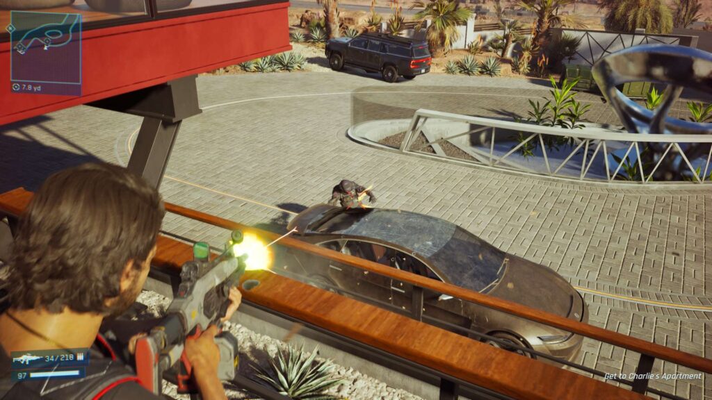 MindsEye - kryt za autem