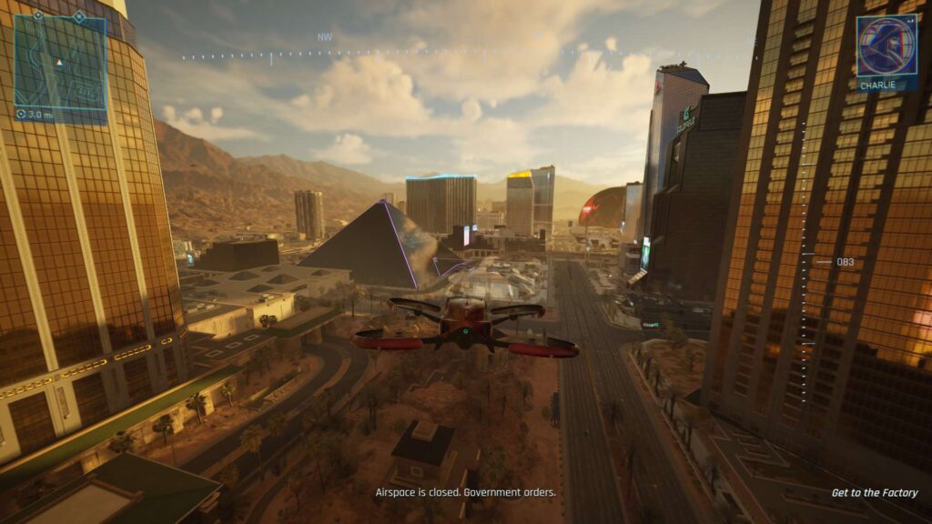 MindsEye - let městem