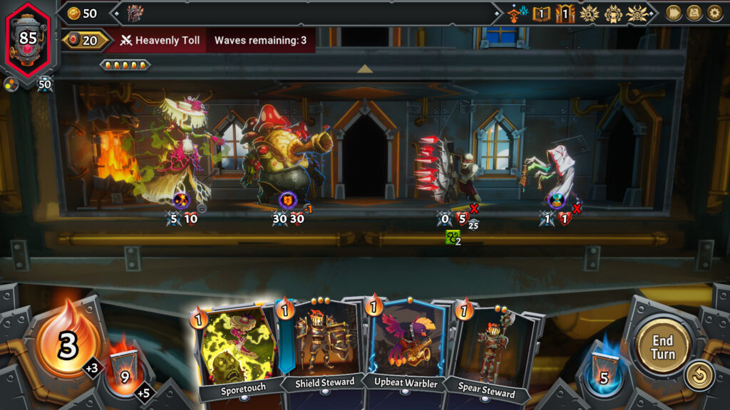 Monster Train 2 battle