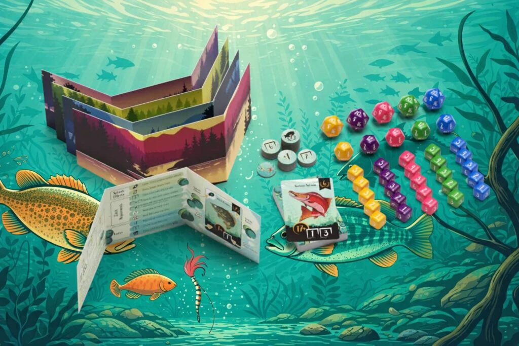 Na rybách - malá krabička plná komponent