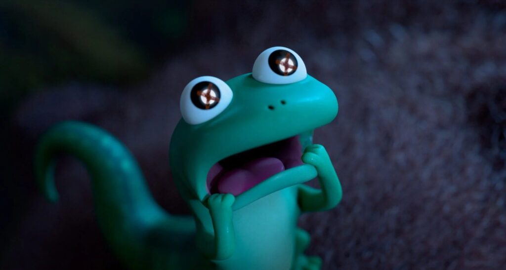 Na skok do divočiny - ještěrka Tom