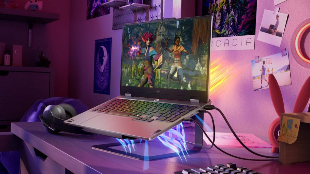 Notebook Lenovo - ilustace