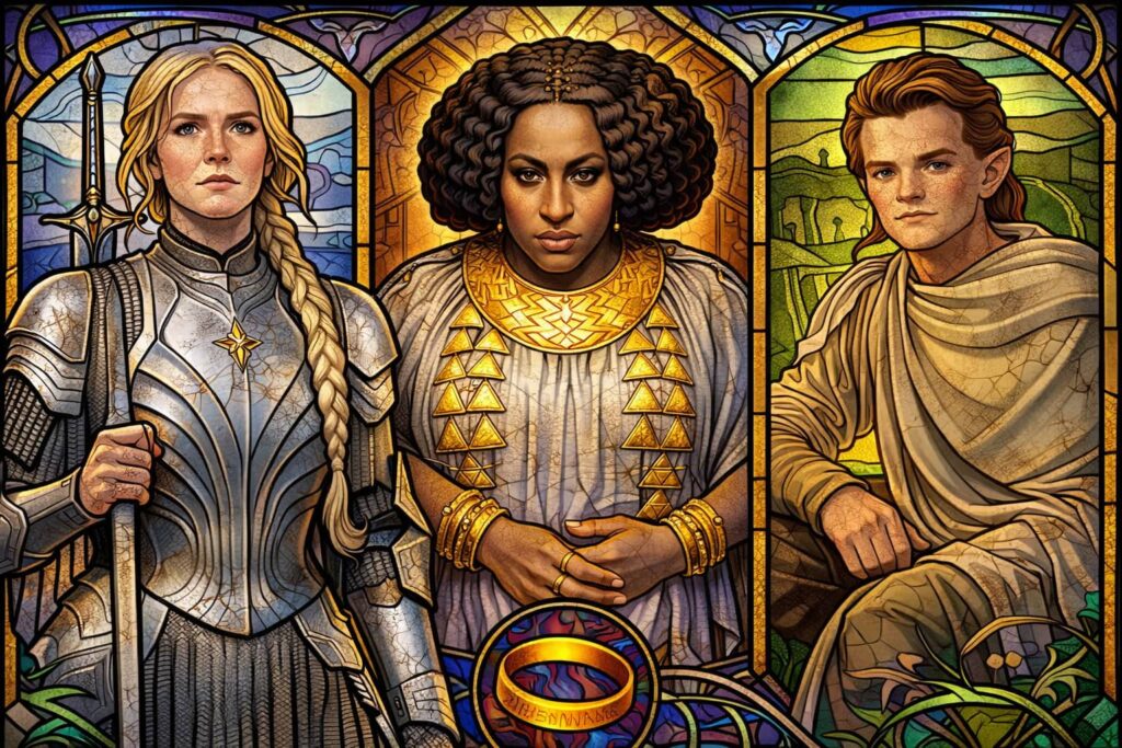 Pán prstenů: Prsteny moci - štychová karetní hra - náhledovka