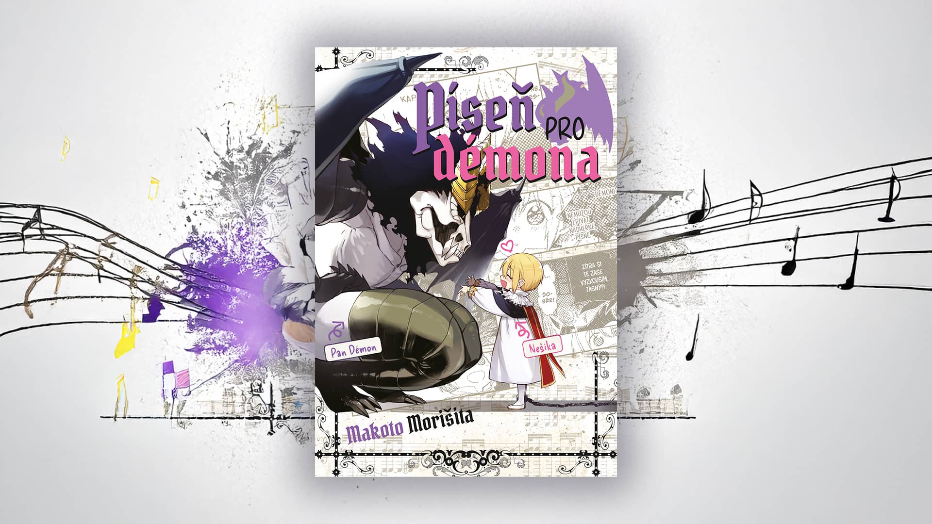 Píseň pro démona - titulka