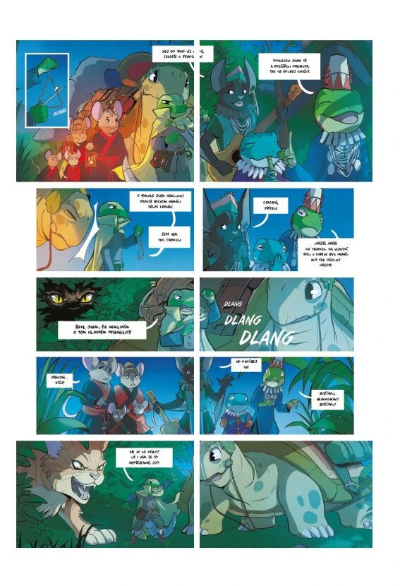 Příběh ještěrky