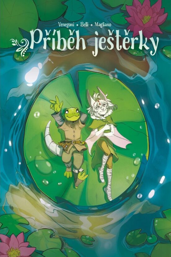 Příběh ještěrky - obálka