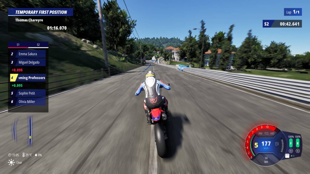 RIDE 6 - vysoká rychlost