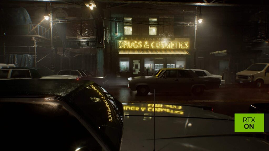 RTX v Resident Evil Requiem - ilustrace