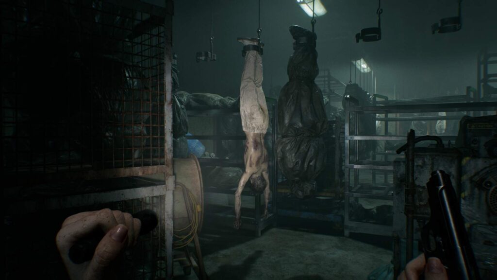 Resident Evil Requiem - visím na stropě a je mi dobře