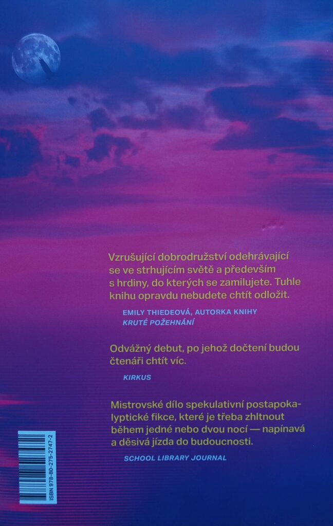 Rozděleni nebem - zadní strana