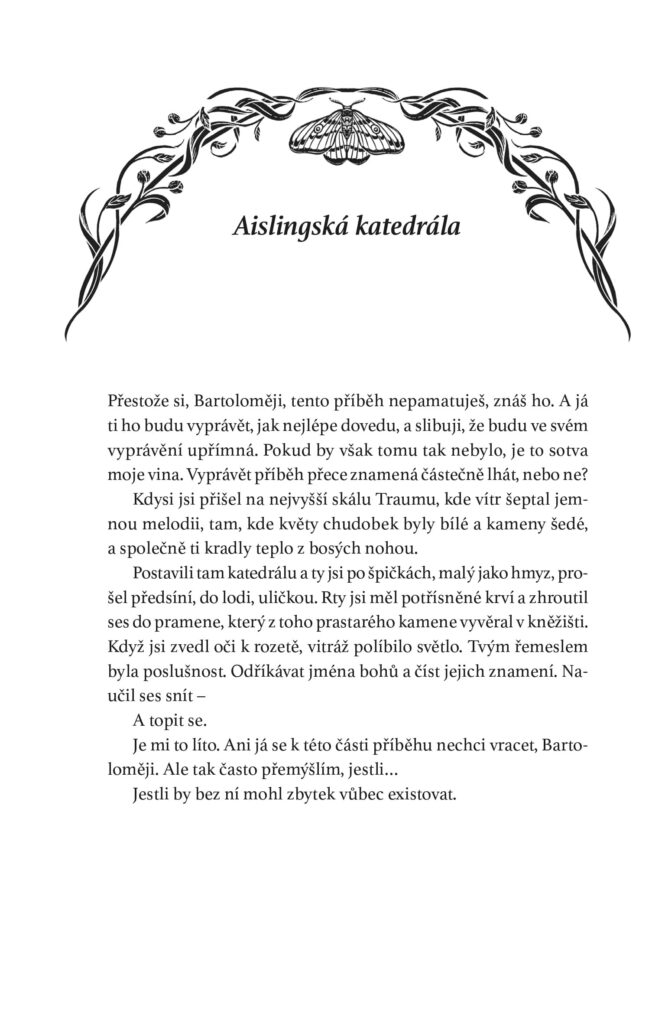 Rytíř a můra - ukázka 1