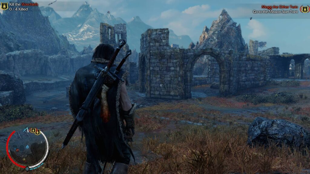 Shadow of Mordor - zřícenina