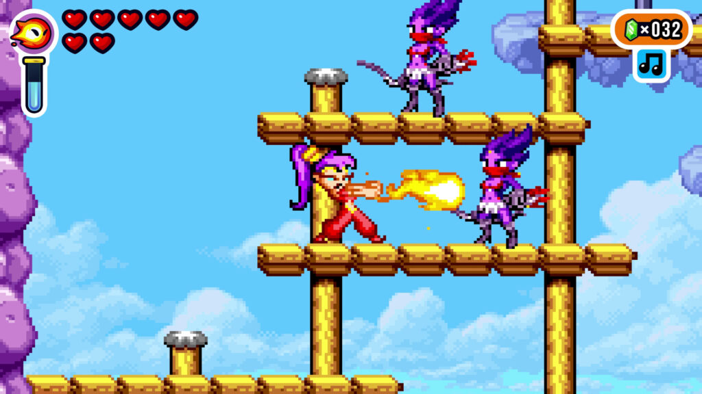 Shantae Advance Risky Revolution - fireball