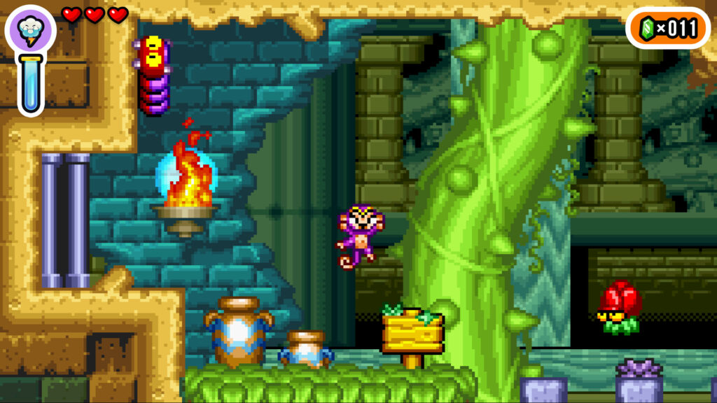 Shantae Advance Risky Revolution - opičiscko