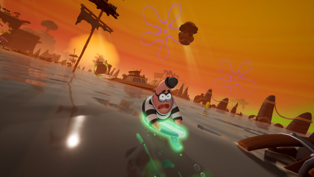 SpongeBob SquarePants Titans of the Tide - la francé Hvězdice