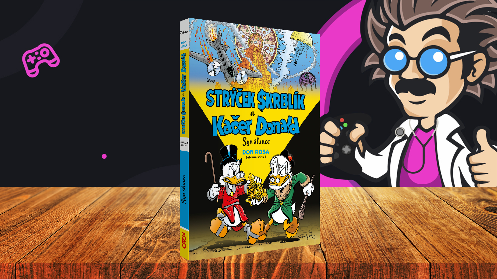 Strýček Skrblík a kačer Donald Syn slunce - úvodka