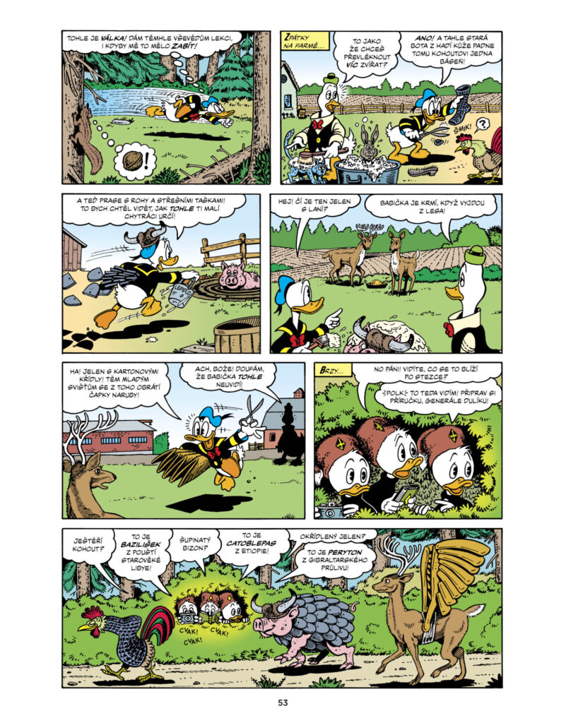 Strýček Skrblík a kačer Donald Syn slunce