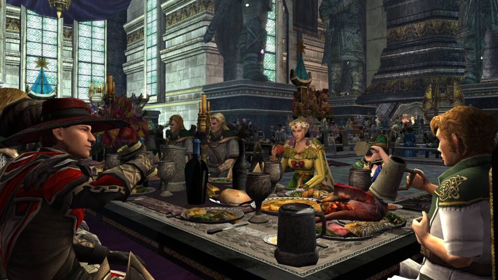 The Lord of the Rings online - párty