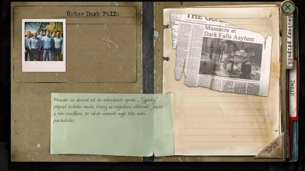 True Fear Forsaken - deník