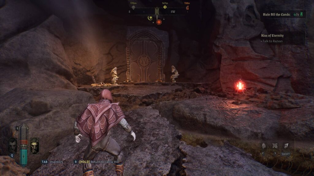 Vampires Bloodlord Rising - tajemná komnata