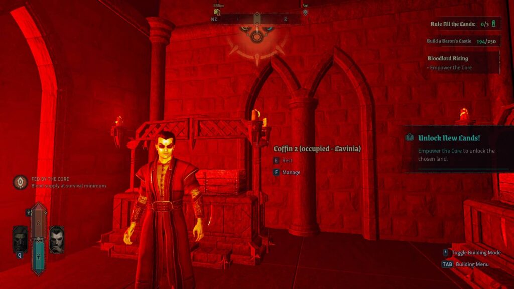 Vampires Bloodlord Rising - v mauzoleu