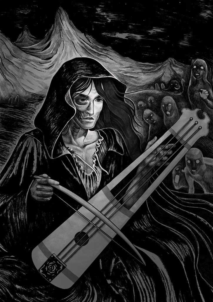 Cesty Kabanu ilustrace - Asana