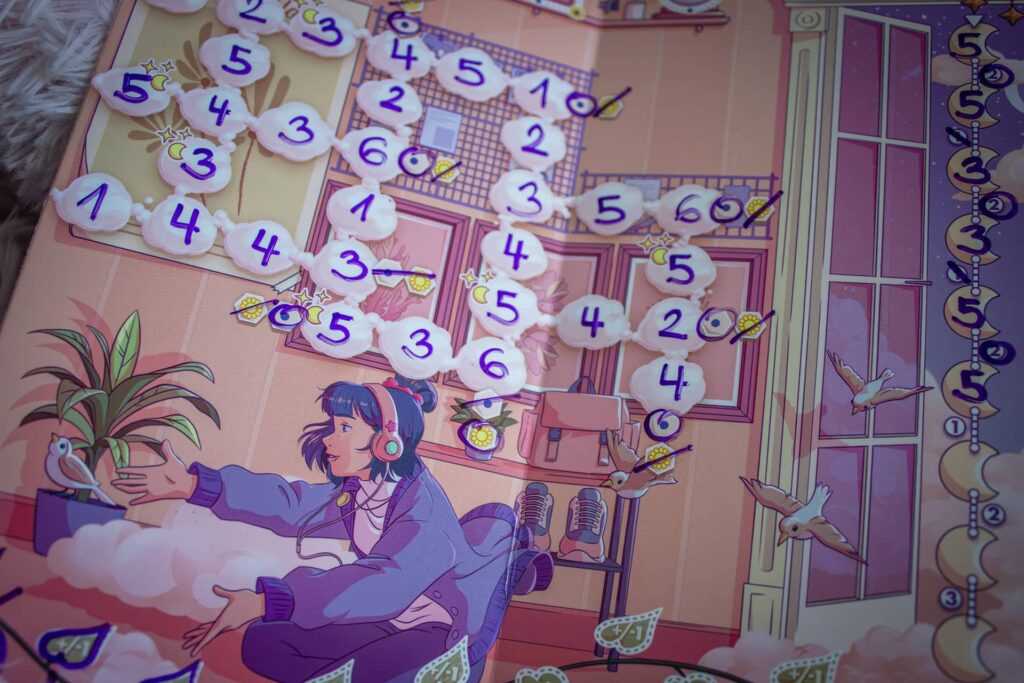 Zasnění - girlanda