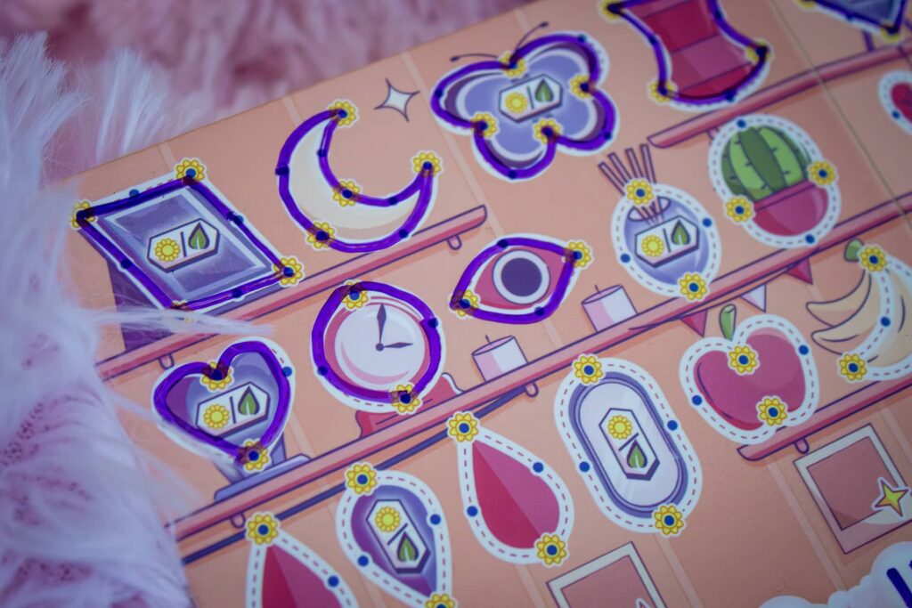 Zasnění - obkreslování předmětů