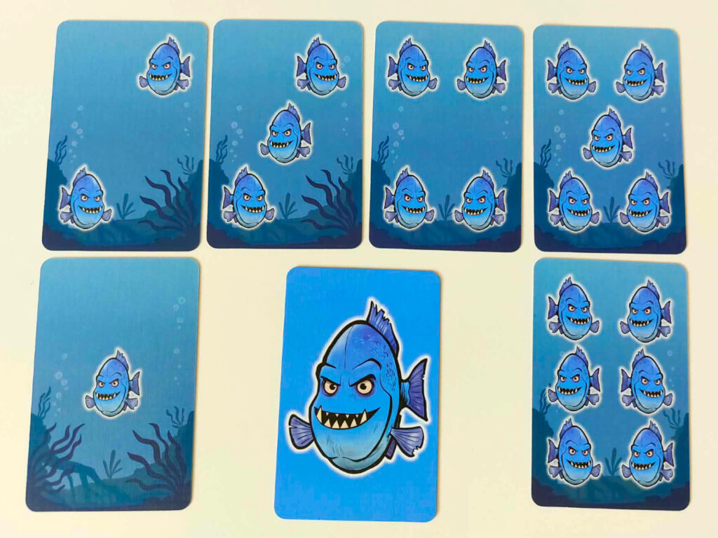 Žravé rybky - modré