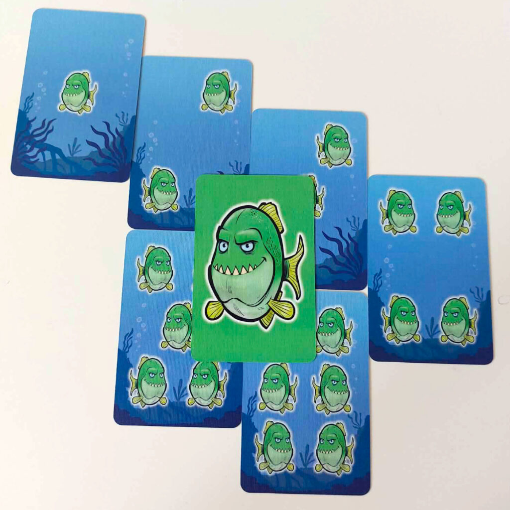 Žravé rybky - zelené