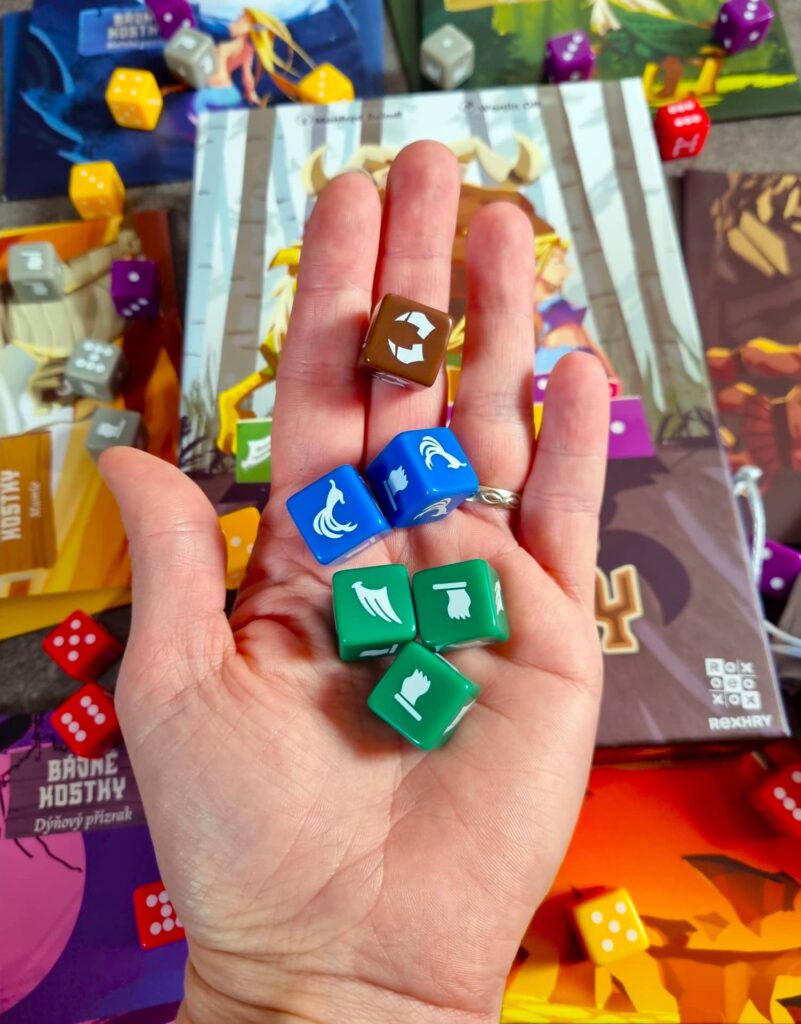 Bájné kostky - speciální kostky